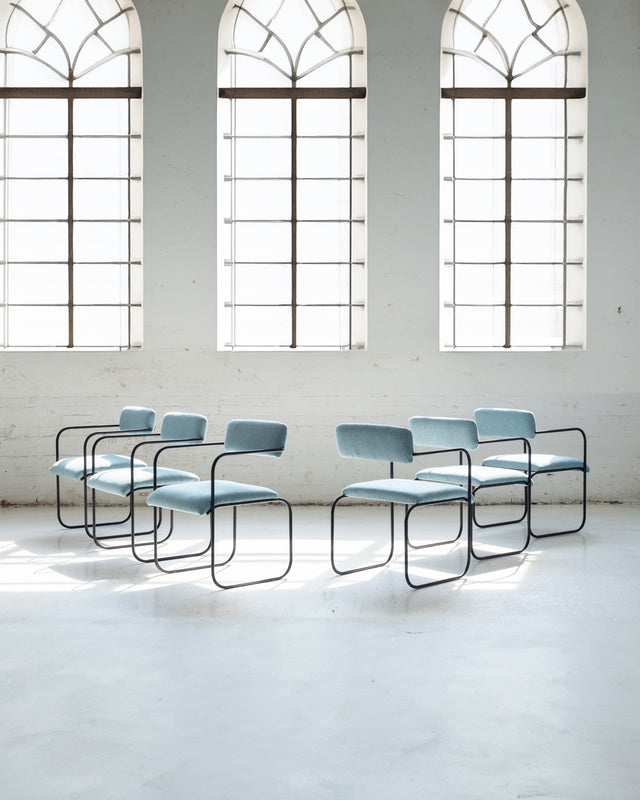 Set of 6 George Veronda Dining Chairs
