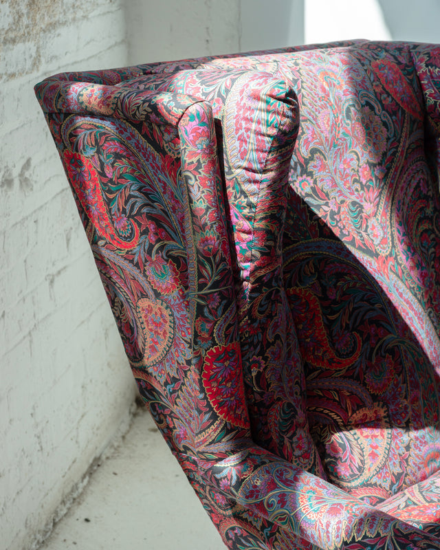 Pair of Adrian Pearsall Wingback Lounge Chairs