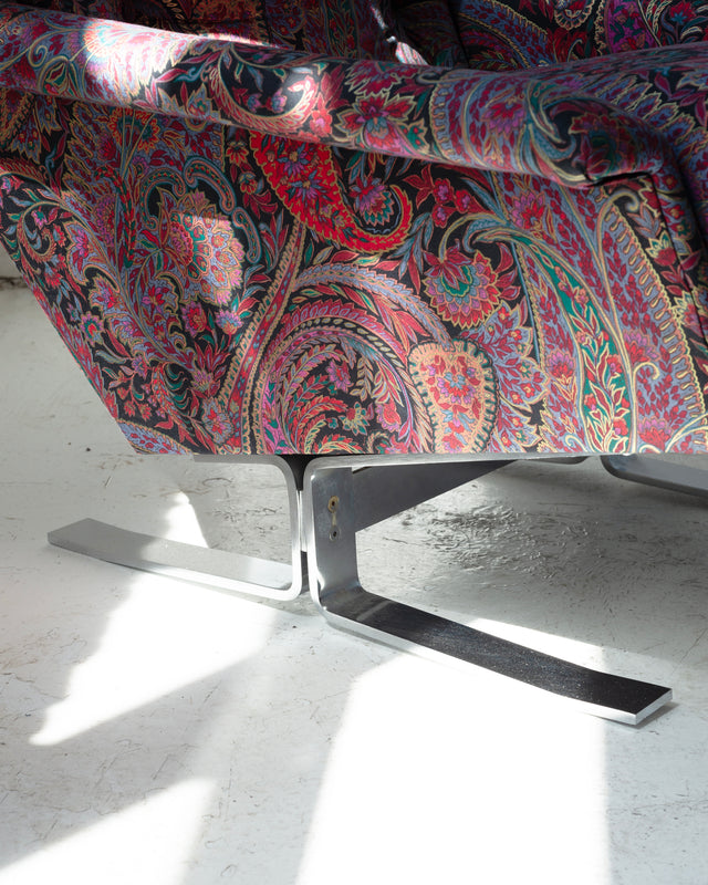 Pair of Adrian Pearsall Wingback Lounge Chairs