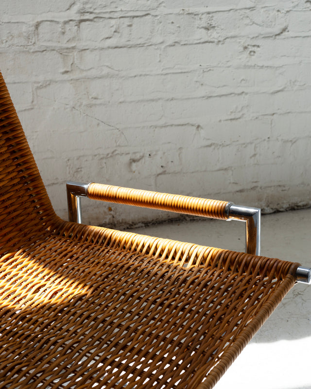 Pair of Sled Chairs in They Style of Ward Bennett by Selig