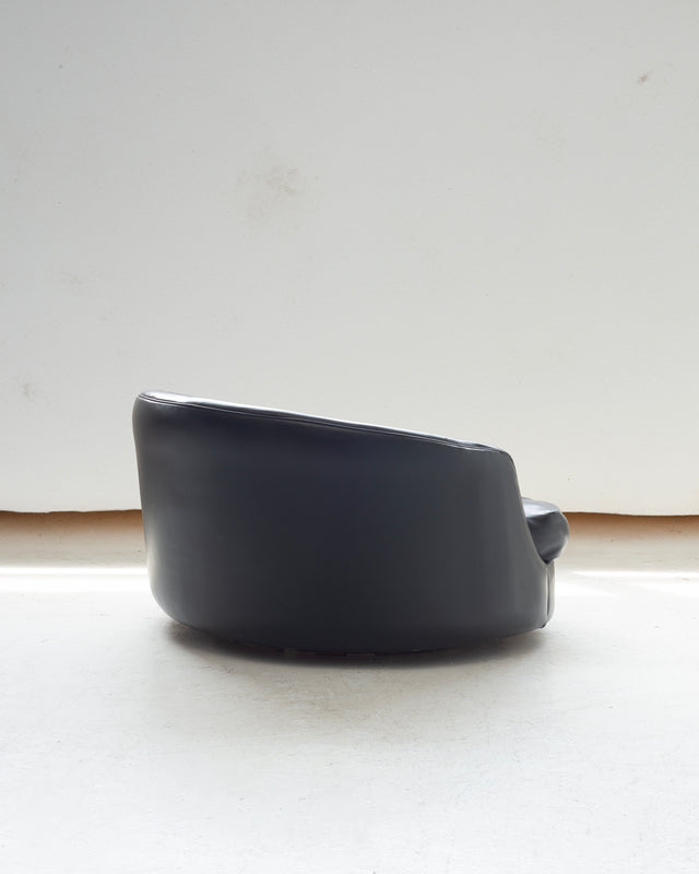 Milo Baughman Oversized Swivel Chair