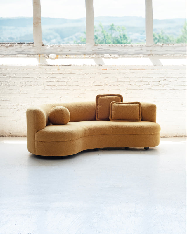 John Mascheroni Curved Sofa