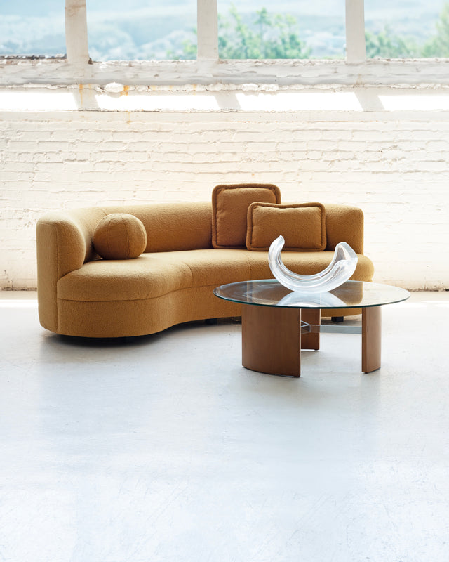John Mascheroni Curved Sofa