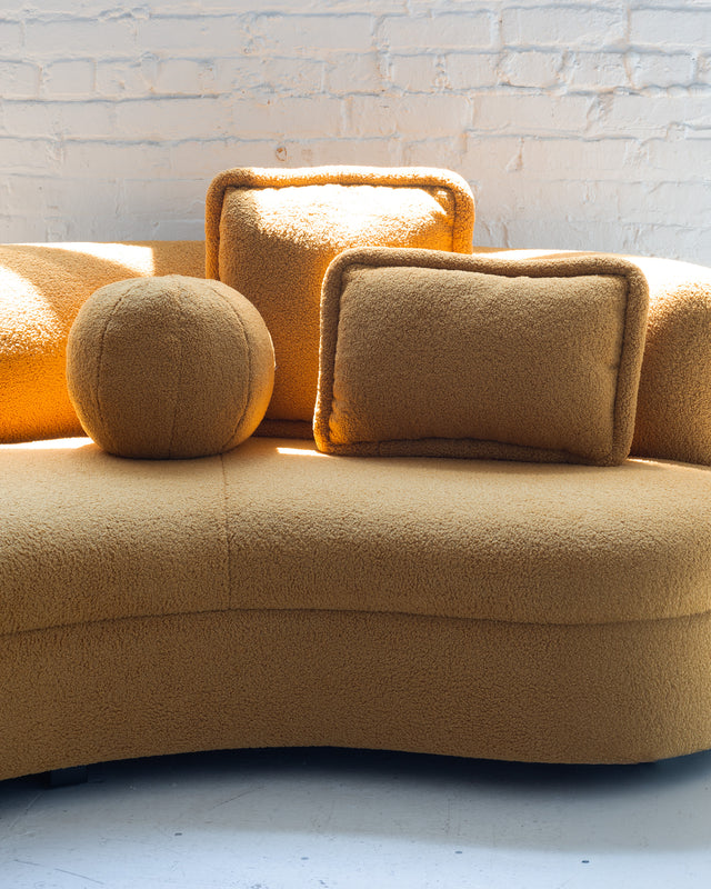 John Mascheroni Curved Sofa