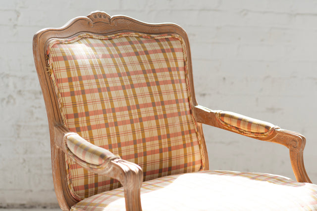 Pair of Louis XV-Style Lounge Chairs by Henredon