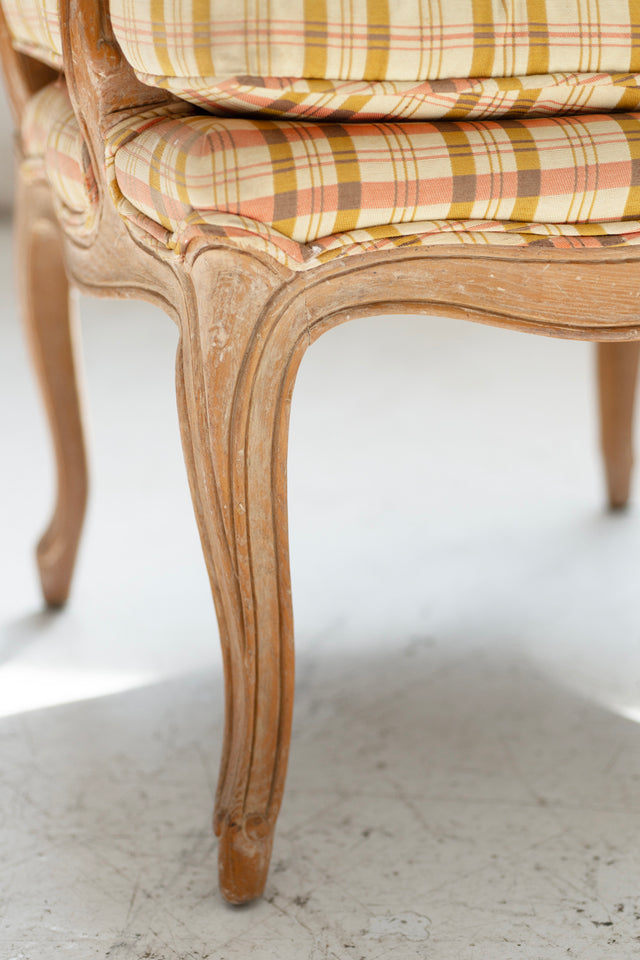 Pair of Louis XV-Style Lounge Chairs by Henredon