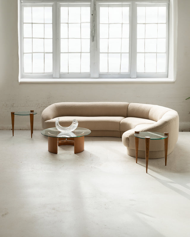 Vladimir Kagan Boucle Cloud Sofa