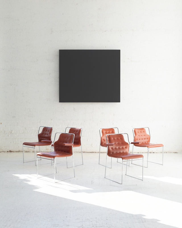Set of 6 Bruno Mathsson Dining Chairs for Dux