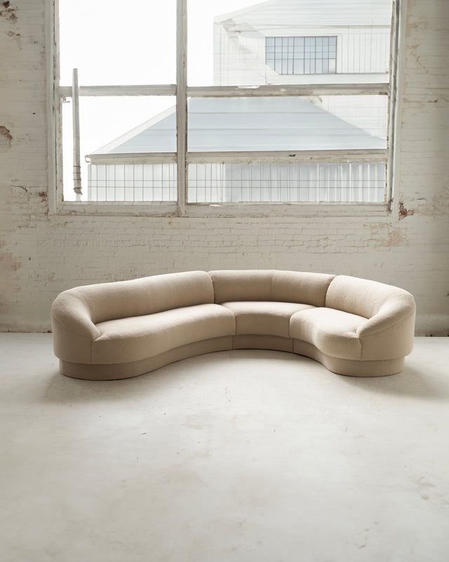 Vladimir Kagan Boucle Cloud Sofa