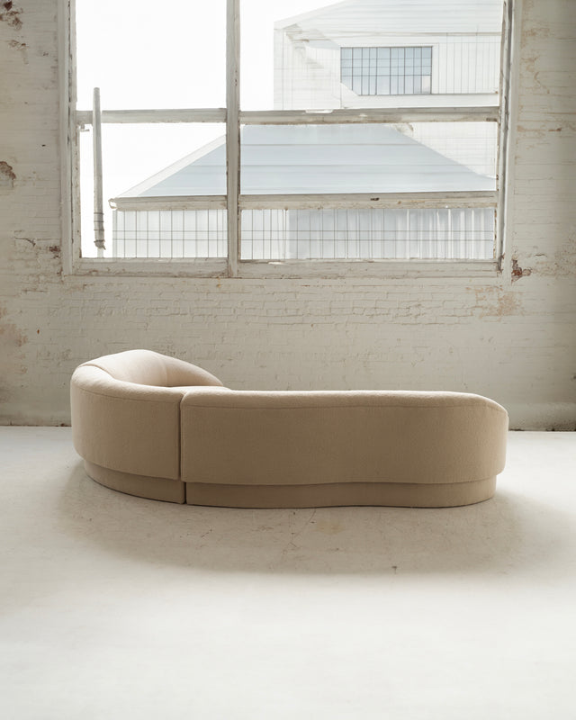 Vladimir Kagan Boucle Cloud Sofa