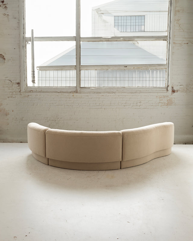 Vladimir Kagan Boucle Cloud Sofa