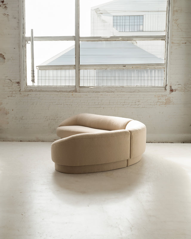 Vladimir Kagan Boucle Cloud Sofa