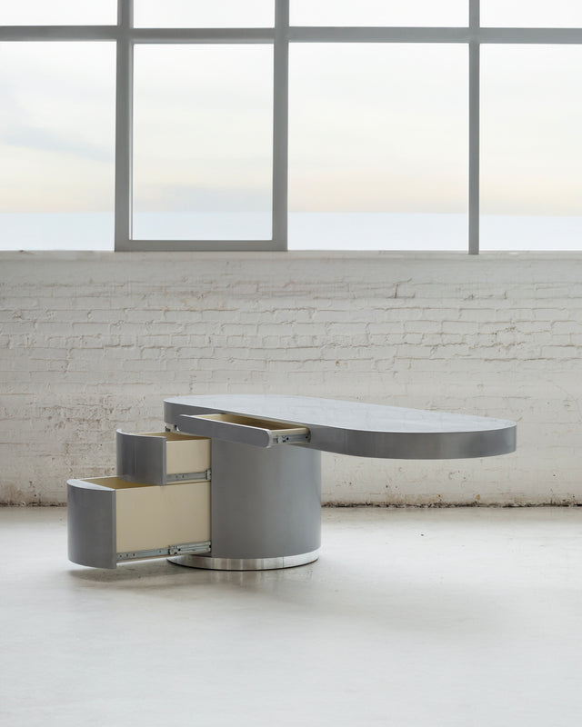 Cantilevered Desk by Wade Beam for Brueton