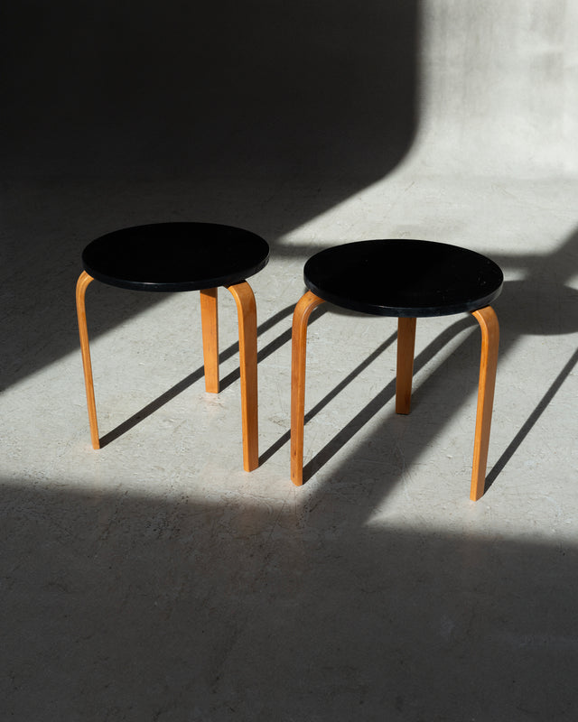 Pair of Alvar Aalto Style Side Tables