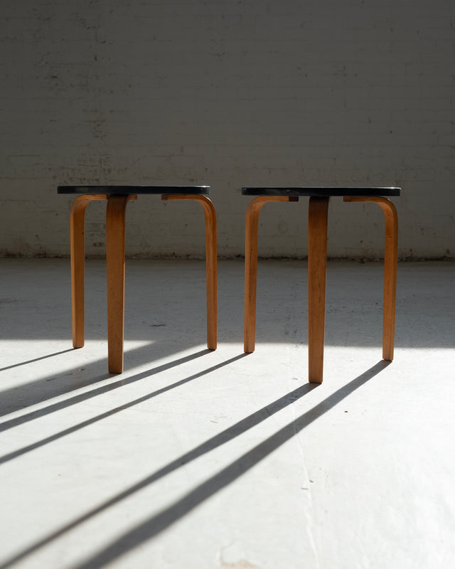 Pair of Alvar Aalto Style Side Tables