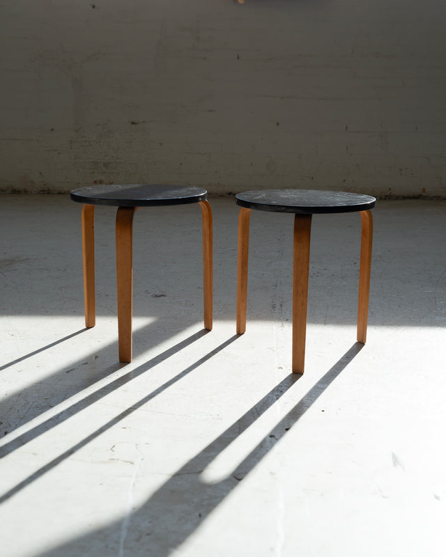 Pair of Alvar Aalto Style Side Tables