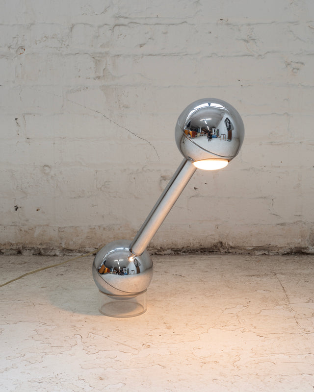 Pair of John Mascheroni Barbell Lamps