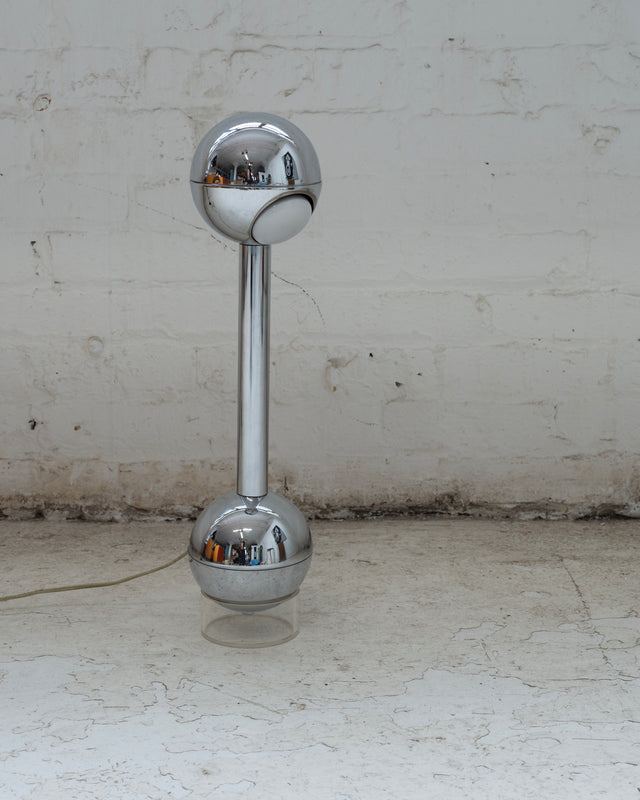 Pair of John Mascheroni Barbell Lamps